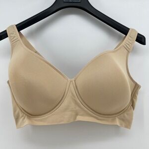 Truekind Wireless Lift T-Shirt Bra Nude Comfort Full Coverage 3XL with Extender